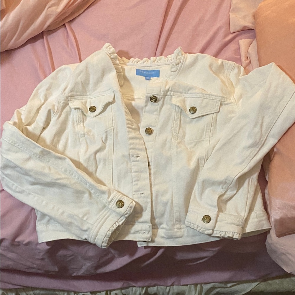 White Jean Jacket
